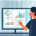 Illustration representing monitoring data.
